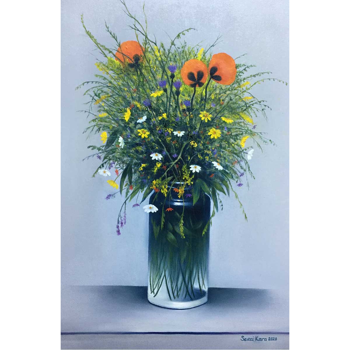 SEZAİ KARA, Kır Çiçekleri, 2020